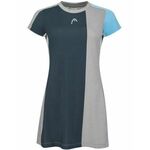 Ženska teniska haljina Head Padel Tech Dress - grey/navy
