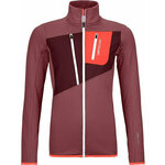 Ortovox Fleece Grid Jacket W Mountain Rose M Majica s kapuljačom na otvorenom